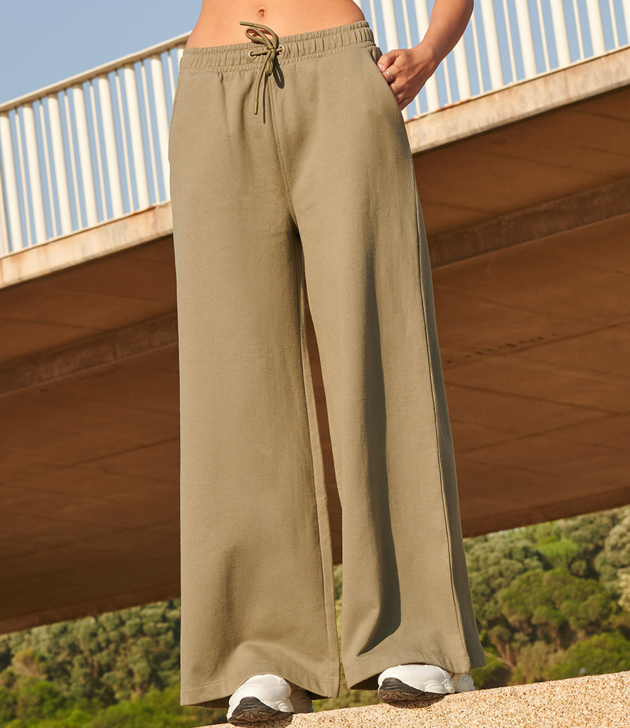 SPK Clothing Ladies Sustainable Fashion Wide Leg Joggers