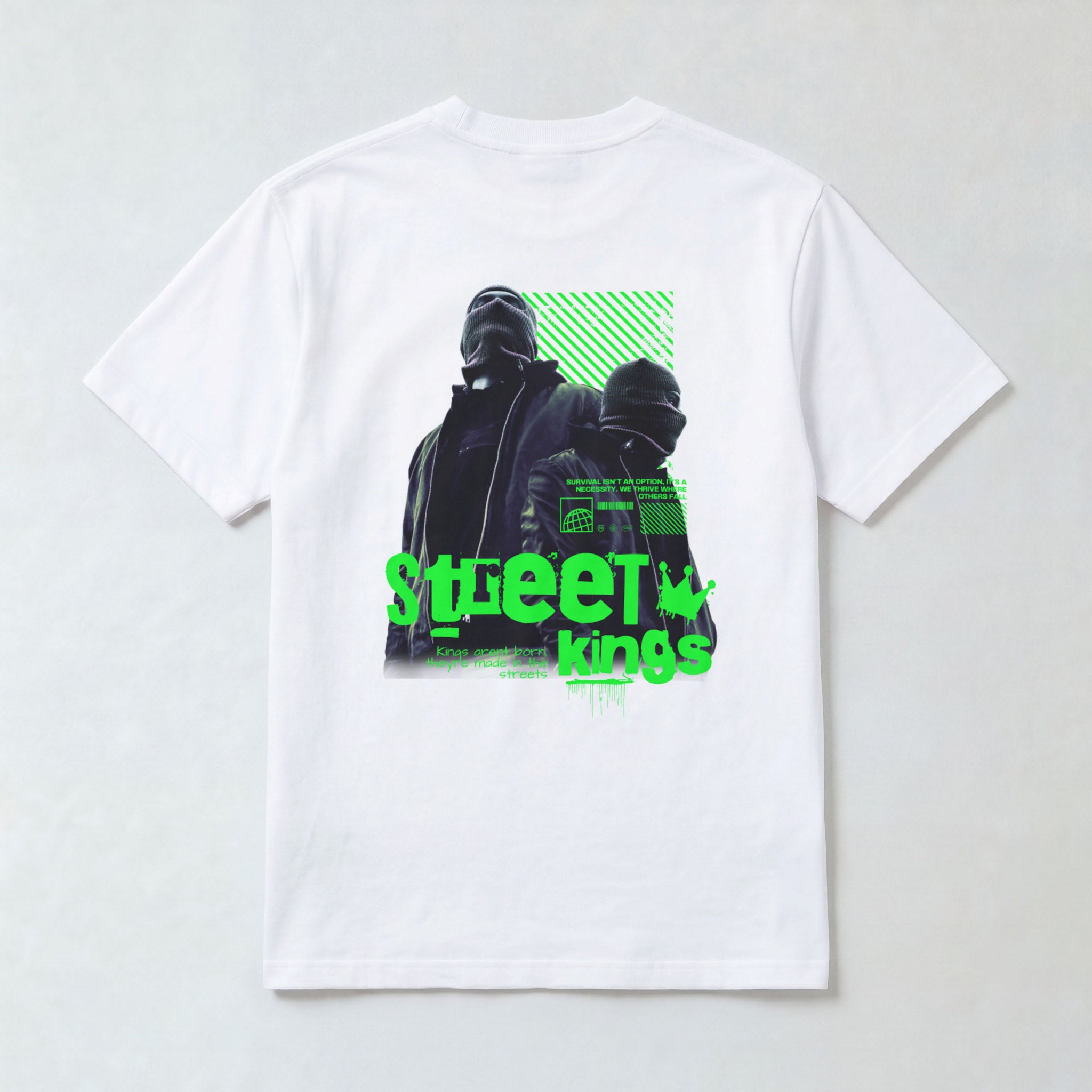 "Street Kings" Balaclava Cyber Graphic Tee