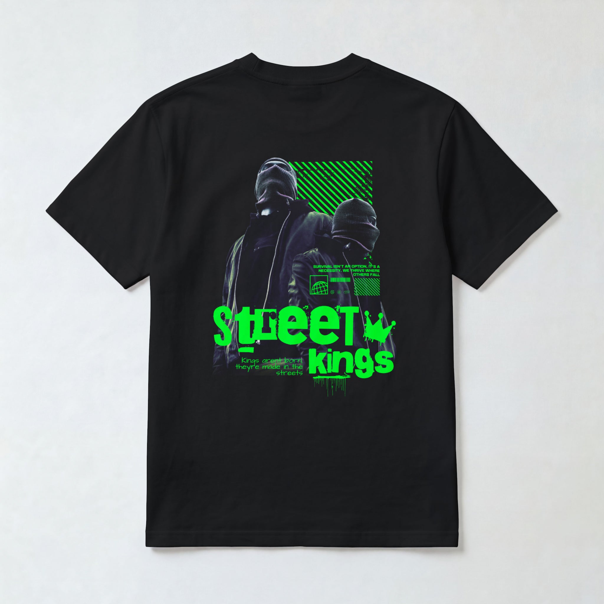 "Street Kings" Balaclava Cyber Graphic Tee