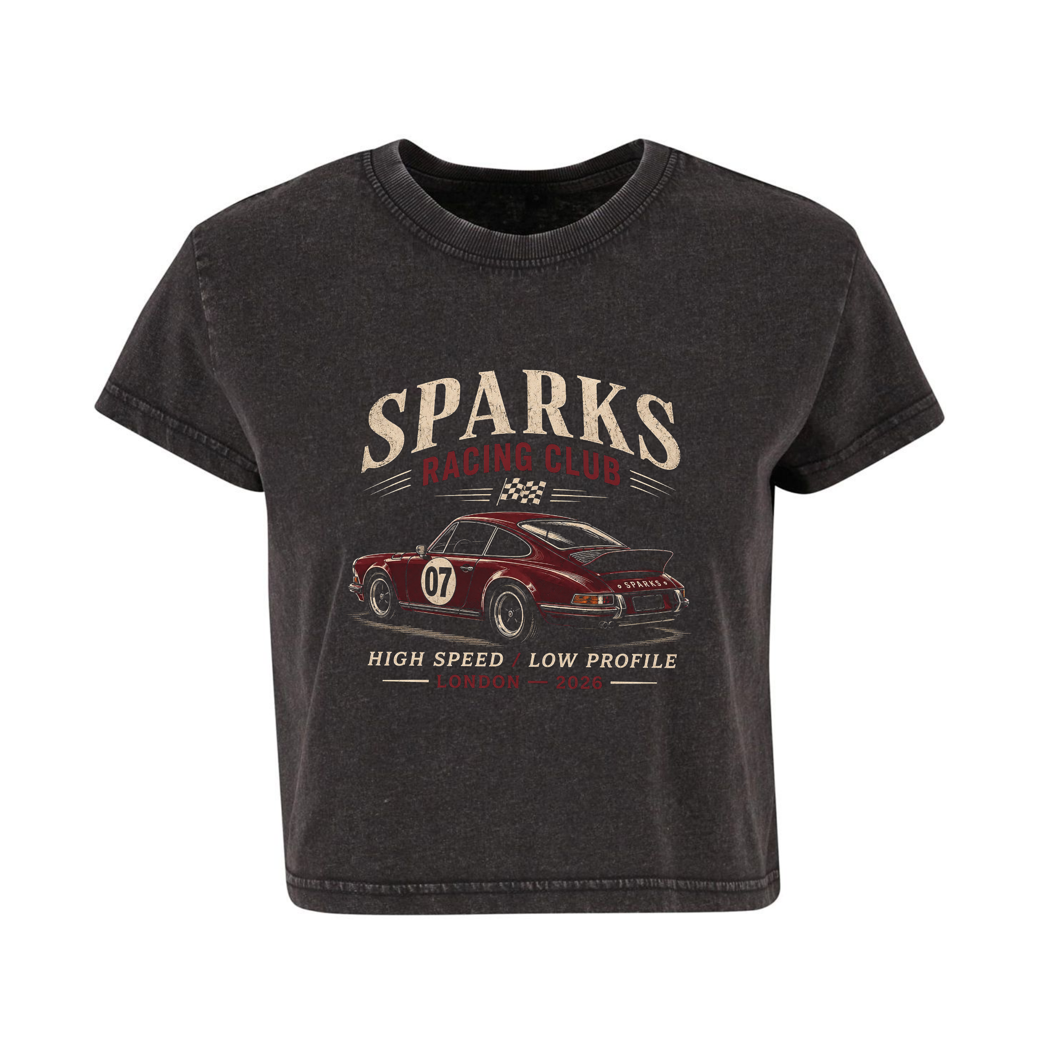 Women’s vintage cropped tee