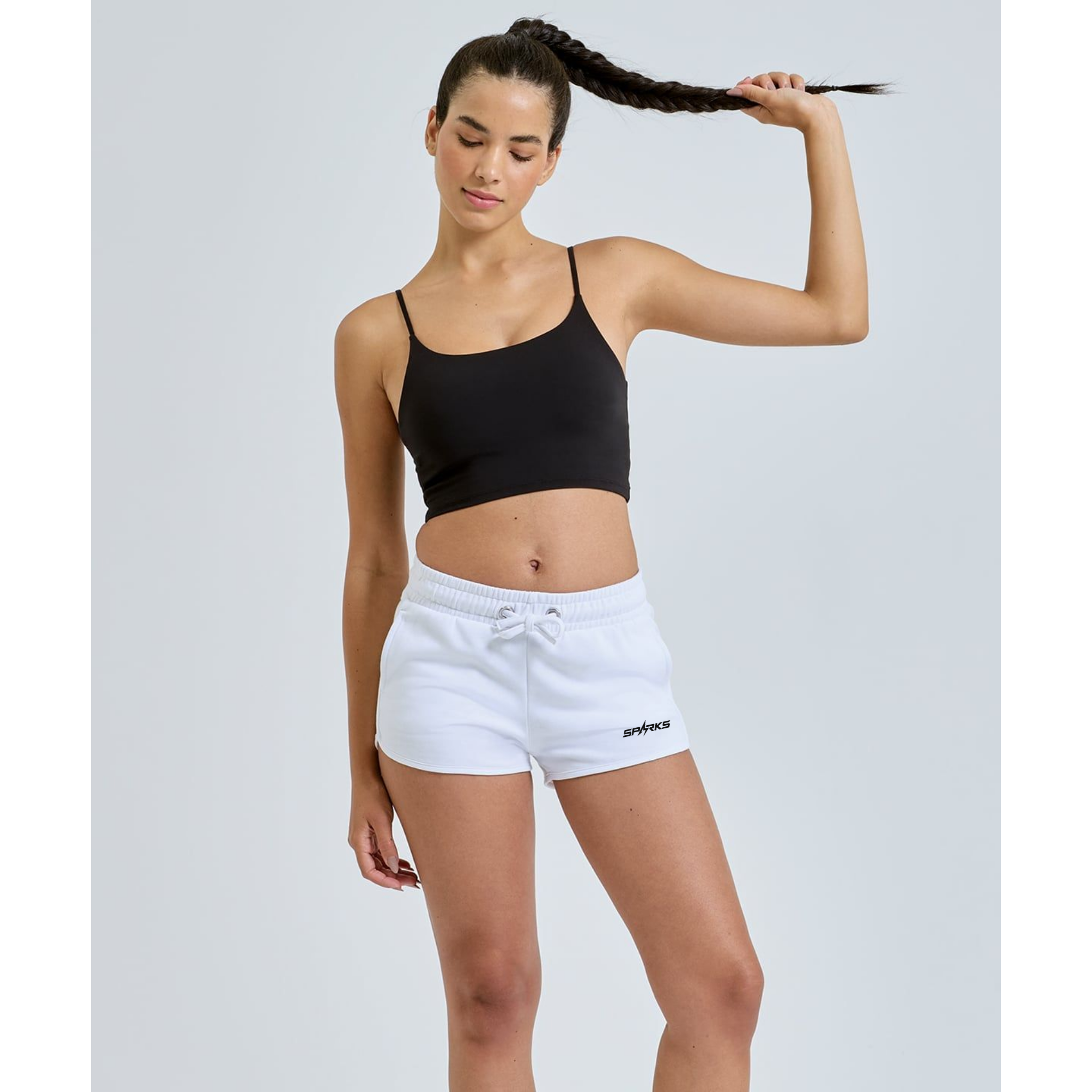 Retro jogger shorts