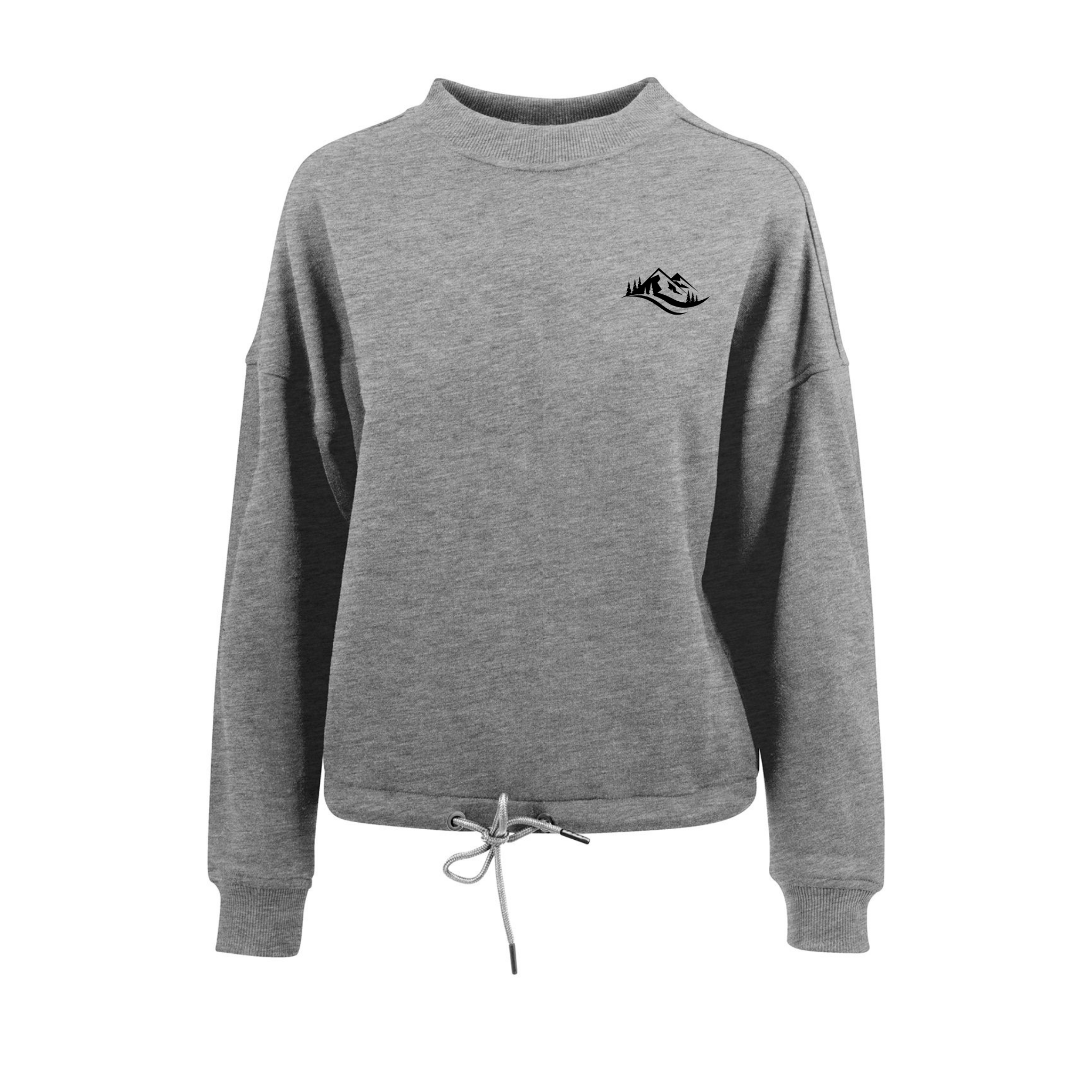 Women's oversize crew neck