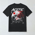 "Acetic Project" Japanese Aesthetic Supercar Men's Graphic T-Shirt