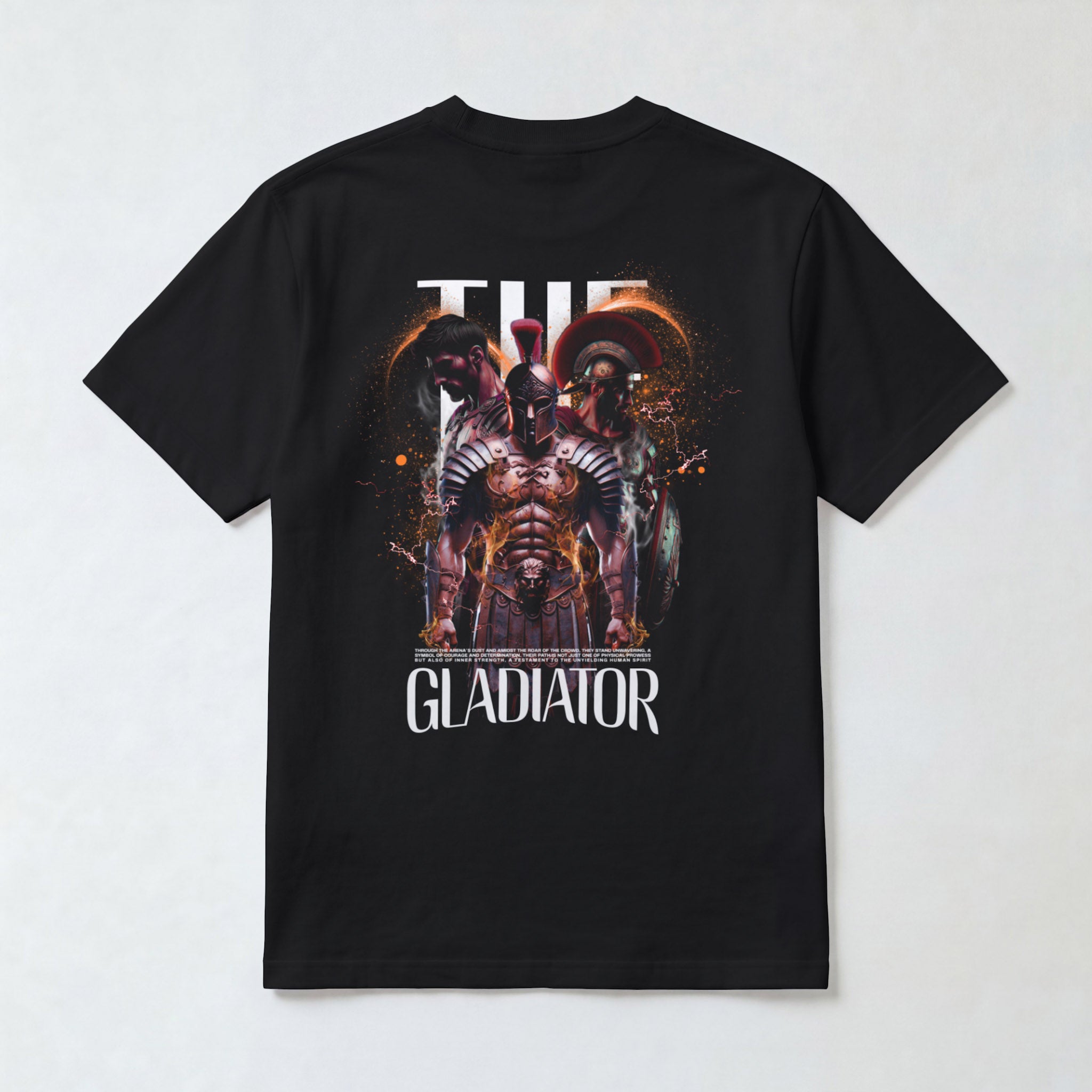 "The Gladiator" Roman Warrior Graphic Tee