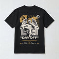 "Day Off" Angel Sculpture Graphic Tee