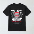 "No Peace Without Love" Cherub Sculpture Graphic Tee
