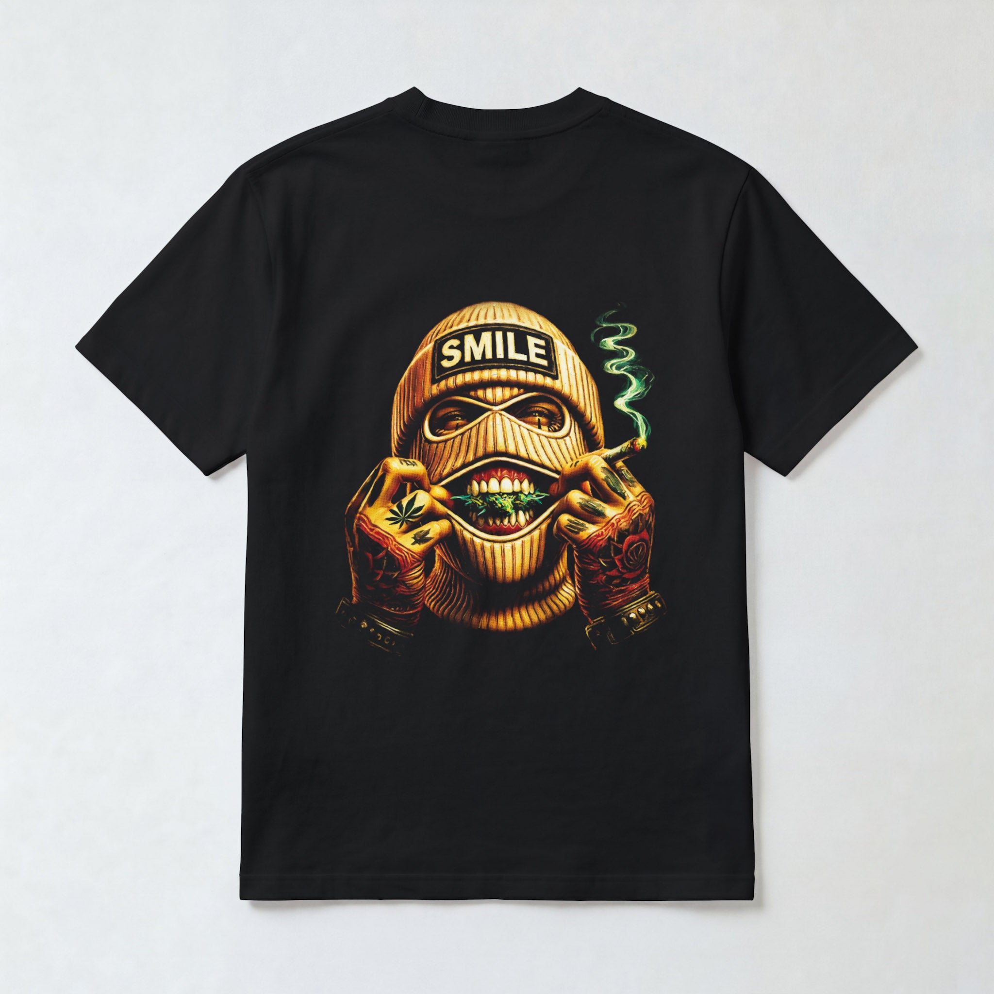 Urban Grin Streetwear Portrait T-Shirt