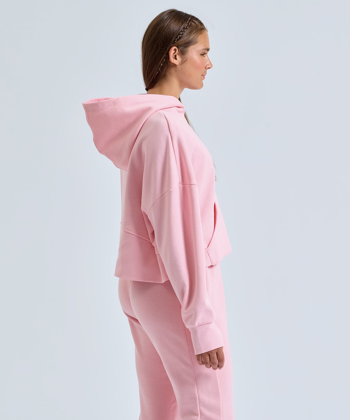 Oversized half zip hoodie