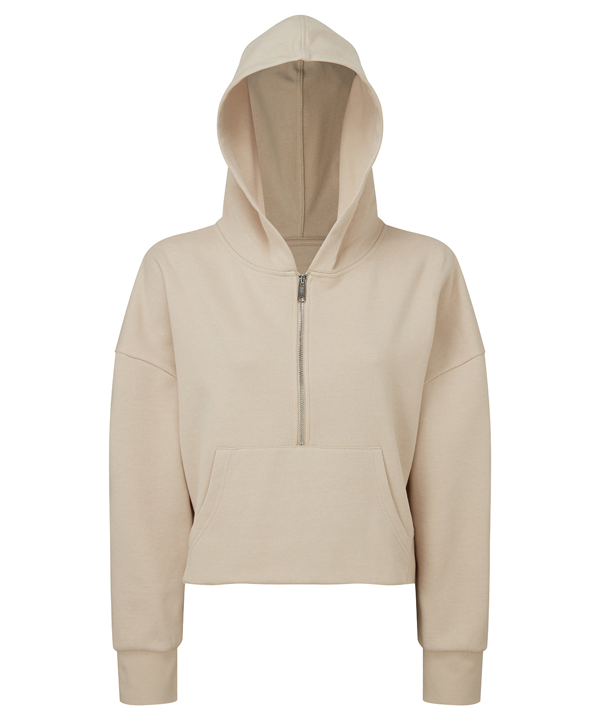 Oversized half zip hoodie