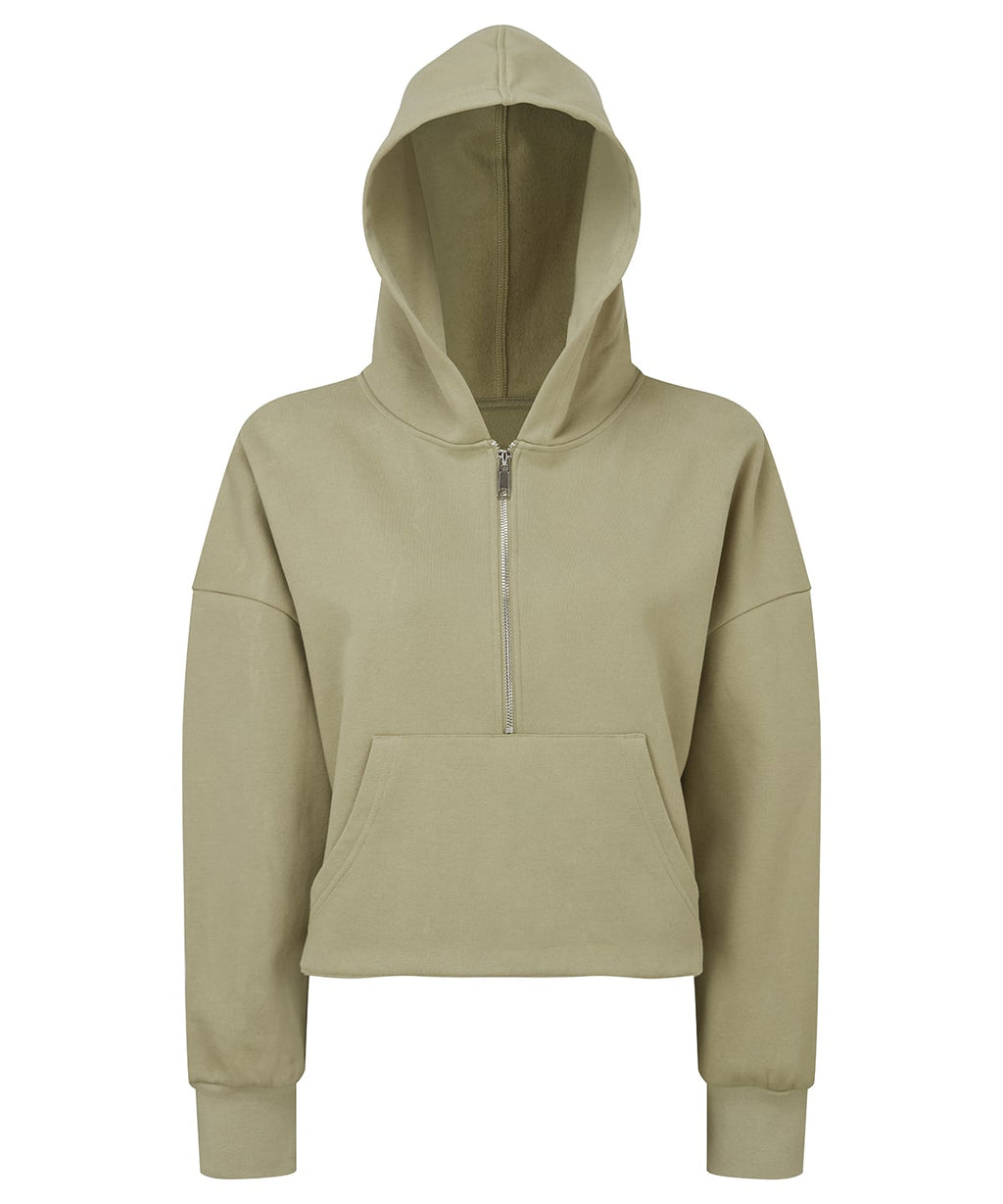 Oversized half zip hoodie