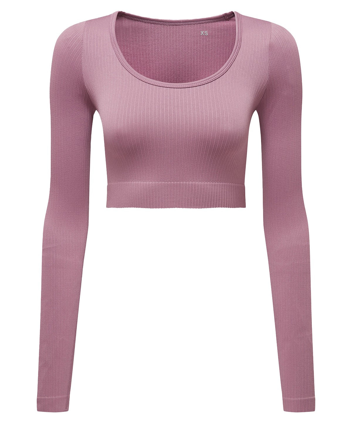 Ribbed Seamless '3D Fit' cycle '3D Fit' crop top