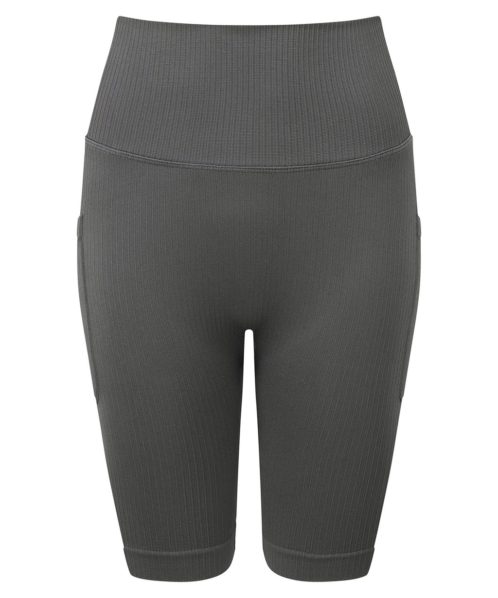Ribbed Seamless '3D Fit' cycle shorts
