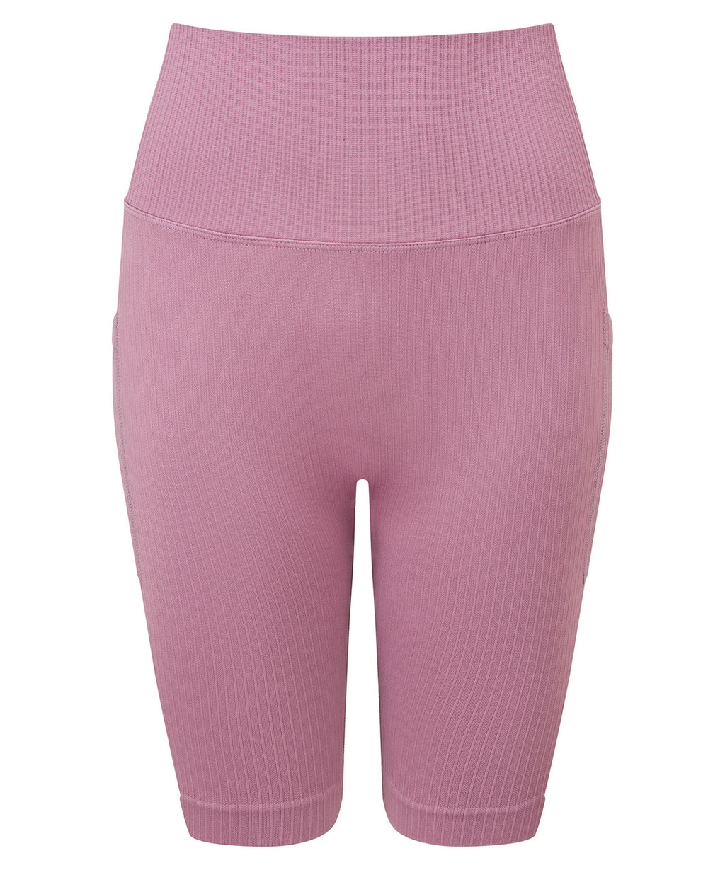 Ribbed Seamless '3D Fit' cycle shorts