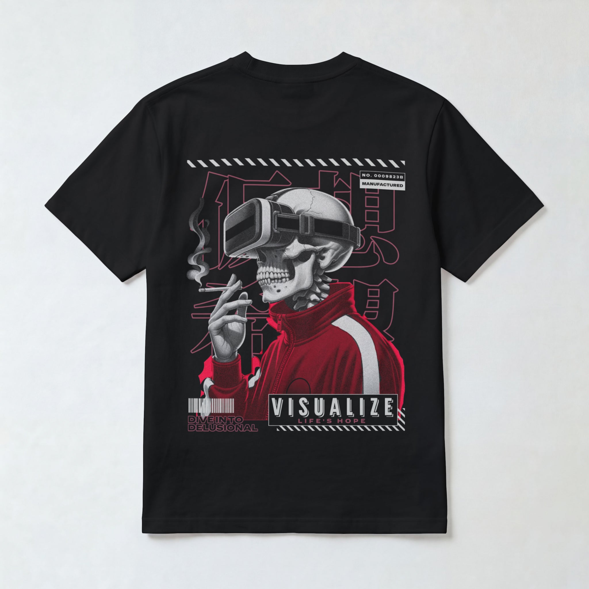 "Visualize Life's Hope" VR Skull Graphic Tee